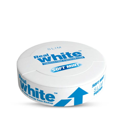 Real White Soft Mint Slim - KickUp i gruppen Snus / Nikotinfritt Snus hos Eurobrands Distribution AB (Elekcig) (100157)