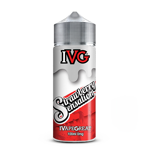 Strawberry Sensation (Shortfill, 100ml) - IVG i gruppen E-Juice / Shortfills / Alla Smaker hos Eurobrands Distribution AB (Elekcig) (83851)