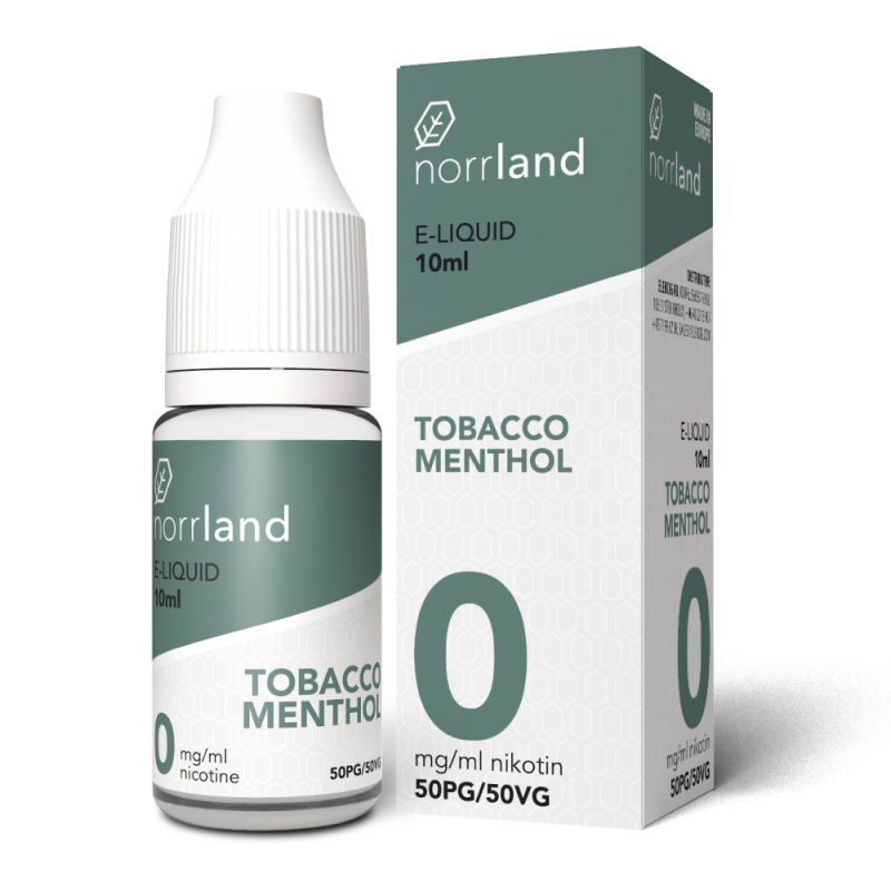 Norrland | Tobacco Menthol | 50 VG i gruppen E-Juice / Shortfills / Menthol hos Eurobrands Distribution AB (Elekcig) (Norrland-Tobacco-Menthol-)